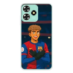 Чехол с футболистом Ламин Ямаль ZTE Blade A73 (Футболист Ямаль)