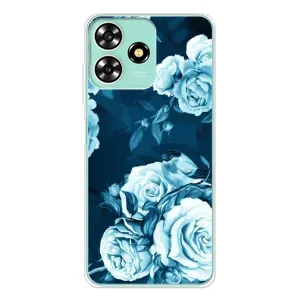 Чехлы (ART) Цветы на ZTE Blade A73 (VPrint) (Блактині бутони)