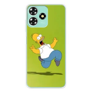 Чjхол з Сімпсонами для ZTE Blade A73 (VPrint) (Гомер Сімпсон)