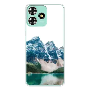 Силиконовый чехол с КАРТИНКАМИ лето для ZTE Blade A73 (AlphaPrint) (Гори)