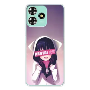 Чехлы Персонажи Аниме Наруто для ZTE Blade A73 (AlphaPrint) (Hentai chan)