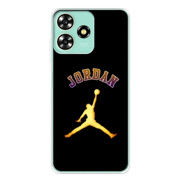 Чехол с принтом «Jordan Gold» для ZTE Blade A73