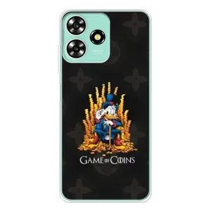 Чехли для ZTE Blade A73 - Скрудж МакДак Louis Vuitton (PREMIUMPrint) (Король грошей)