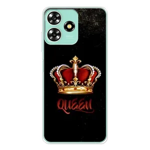 Чехол с Короной ЗТЕ Блейд А73 - (AlphaPrint) (Корона короля)
