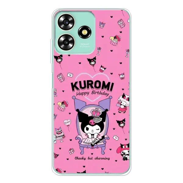 Чехол с принтом «KUROMI» для ZTE Blade A73