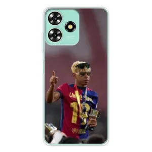 Чехол с футболистом Ламин Ямаль ZTE Blade A73 (Lamine Yamal)