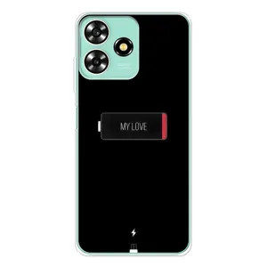 Чехлы для любимой на ZTE Blade А73 (VPrint) (Love battery)