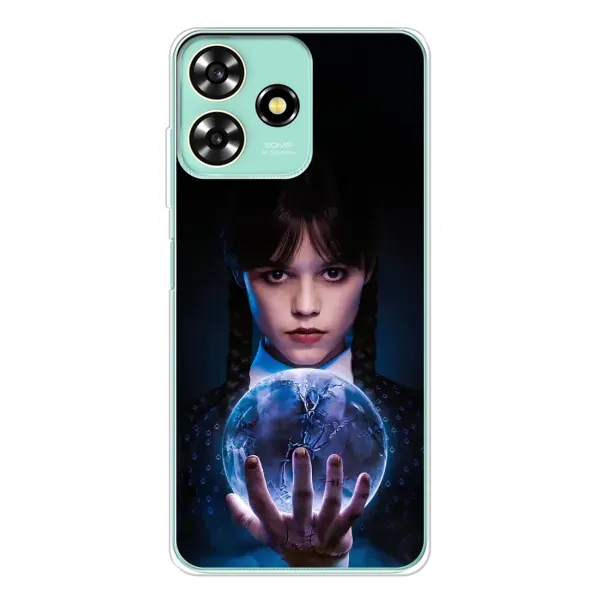Чохол з принтом «Магічна сфера Венздей» для ZTE Blade A73