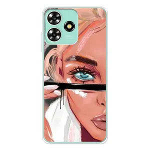 Чехол с печатью для ZTE Blade A73 - (Мода) (AlphaPrint)
