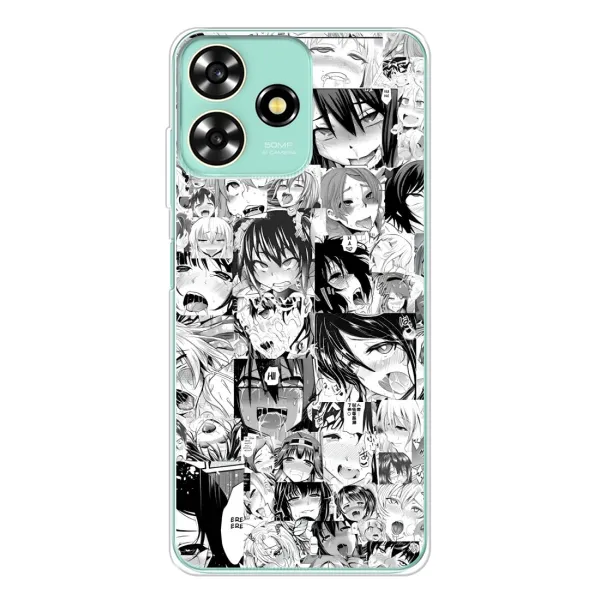 Чехол с принтом «Ahegao manga» для ZTE Blade A73
