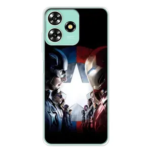 Чохли з героями Марвел ZTE Blade A73 (VPrint) (Марвел стайл)