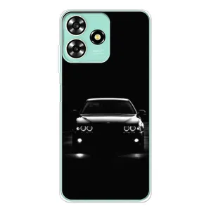 Чехол для ЗТЕ Блейд А73 - с принтом БМВ (AlphaPrint) (Машина BMW)