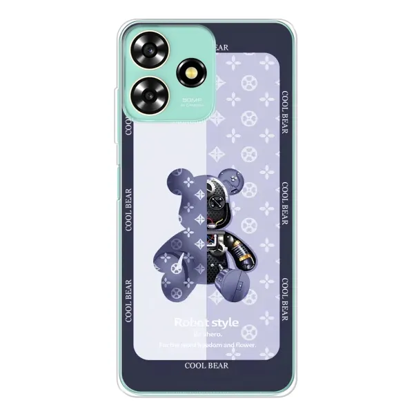 Чохол з принтом «Медведик LV» для ZTE Blade A73