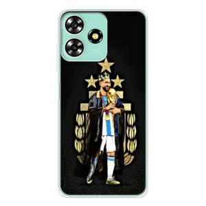 Чохли для ZTE Blade A73 (Leo чемпіон) (AlphaPrint) (Мессі Король)