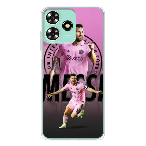 Чехол с принтом «Messi Miami» для ZTE Blade A73 Чехол с принтом «Messi Miami» для ZTE Blade A73