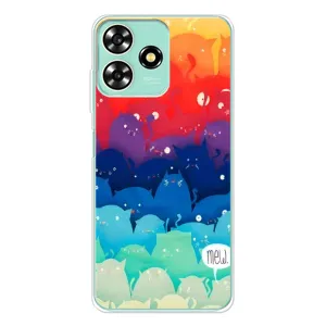 Чохол на ZTE Blade А73 з Котиками (VPrint) (Mew)