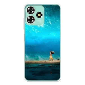 Чохол з мультфільмом Ваяна ZTE Blade A73 (Океан Моана)