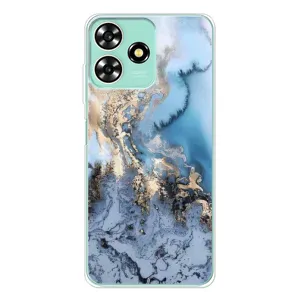 Мраморний чехол на ZTE Blade A73 (VPrint) (Ніжний мрамор)