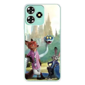 Чохол Зоотрополіс на ZTE Blade A73 (Герої мультфільму Зоотрополіс)