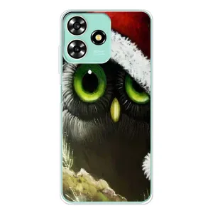 Новорічні Чохли для ZTE Blade А73 (VPrint) (Новорічна Сова)