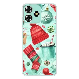 Новорічні Чохли для ZTE Blade А73 (VPrint) (Одяг НР)