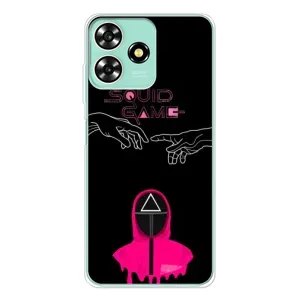Чохол Гра в кальмара для ZTE Blade A73 (Мінімалізм Гра кальмара)