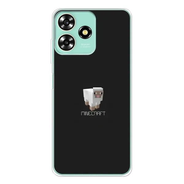 Чехол с принтом «Овечка Майнкрафт» для ZTE Blade A73 Чехол с принтом «Овечка Майнкрафт» для ZTE Blade A73