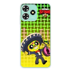 Чехлы Brawl Stars для ZTE Blade A73 (AlphaPrint) (Поко в самбреро)