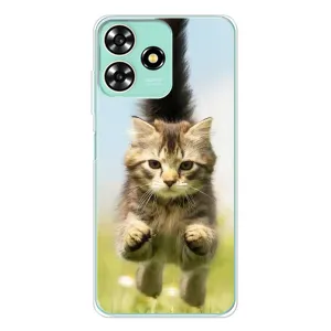 Чохли з Котиками для ZTE Blade A73 (VPrint) (Прижок кота)
