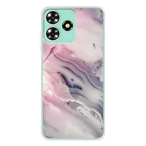 Мраморний чехол на ZTE Blade A73 (VPrint) (Пурпурний Мрамор)