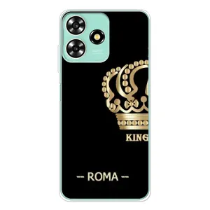 Чохли для ZTE Blade A73 (VPrint) - Футбольні клуби (Roma)