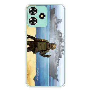 Чехол с принтом (Русский корабль...) для ZTE Blade А73 (AlphaPrint) (Російський корабель)