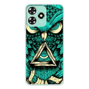 Чохол з пташками на ZTE Blade A73 (VPrint) (Сова з оком)