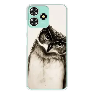 Чохол з пташками на ZTE Blade A73 (VPrint) (Сова)