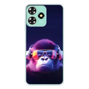 Чохол з Мавпами ZTE Blade A73 - (AlphaPrint) (Стильна мавпа)