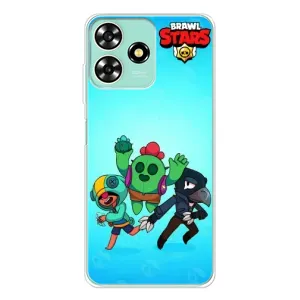 Чехлы Brawl Stars для ZTE Blade A73 (AlphaPrint) (Трио героев)