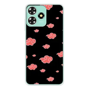 Чехлы Персонажи Аниме Наруто для ZTE Blade A73 (AlphaPrint) (Тучки Аниме)