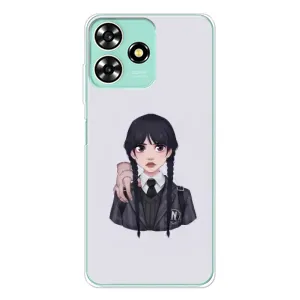 Чохли Венсдей на ZTE Blade A73 Уенсдей (AlphaPrint) (Венздей і Річ)