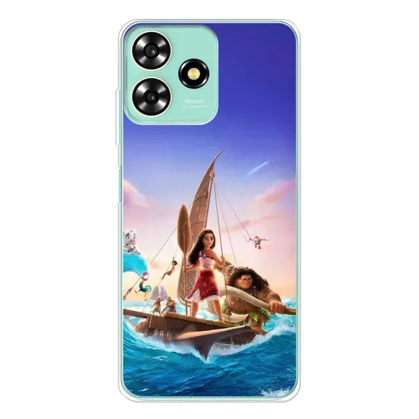 Чехол с принтом «Команда Ваяна Мауи» для ZTE Blade A73 Чехол с принтом «Команда Ваяна Мауи» для ZTE Blade A73