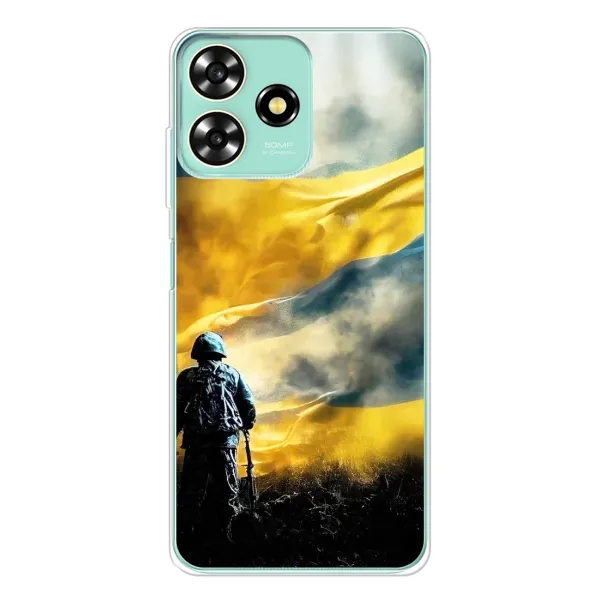 Чохол з принтом «Війна» для ZTE Blade A73