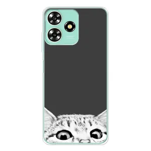 Чохол на ZTE Blade А73 з Котиками (VPrint) (Виглядає котик)