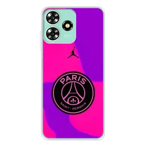 Чохли PSG для ZTE Blade A73 (AlphaPrint) (яскравий ПСЖ)