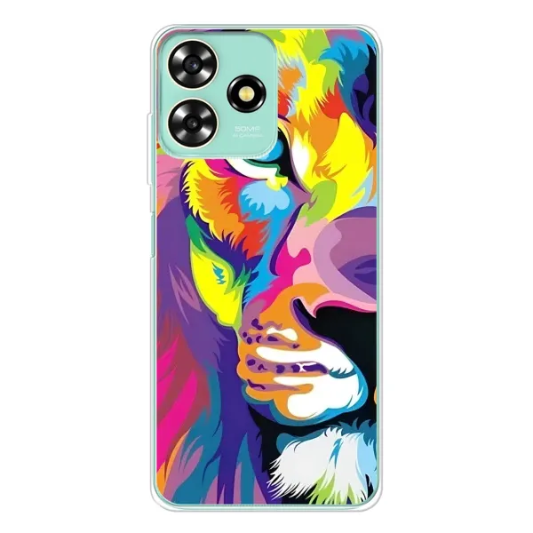 Чехол с принтом «Яркий Лев» для ZTE Blade A73 Чехол с принтом «Яркий Лев» для ZTE Blade A73