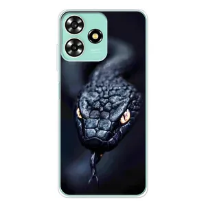 Чохол з картинкою 'Хижаки' для ZTE Blade A73 (Чорна змія)