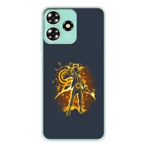 Naruto Anime Чохли для ZTE Blade А73 (AlphaPrint) (золотий Наруто)