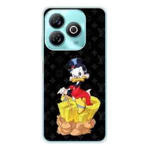 Чехлы для ZTE Blade A75 - Скрудж МакДак Louis Vuitton (PREMIUMPrint) (Богатство Макдака)