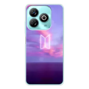 Чехлы BTS для ZTE Blade A75 (AlphaPrint) (BTS логотип)