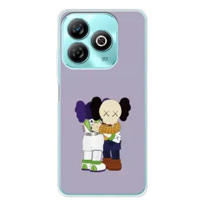 Чехлы для ZTE Blade A75 - Bearbrick Louis Vuitton (PREMIUMPrint) (Дружба Беарбрик)