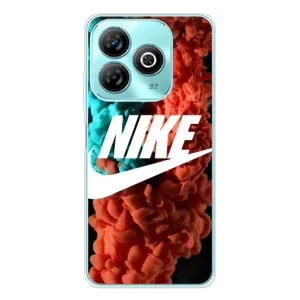 Чехол для ZTE Blade A75 - с принтом Найк (AlphaPrint) (Дымчатый найк)