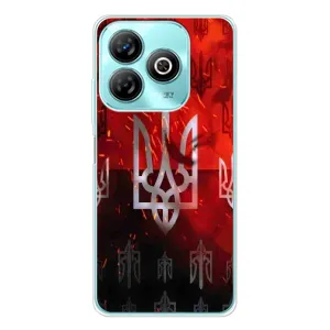 Украинские Чехлы для ZTE Blade A75 с картинкой УПА (AlphaPrint) (ГЕРБ УПА)